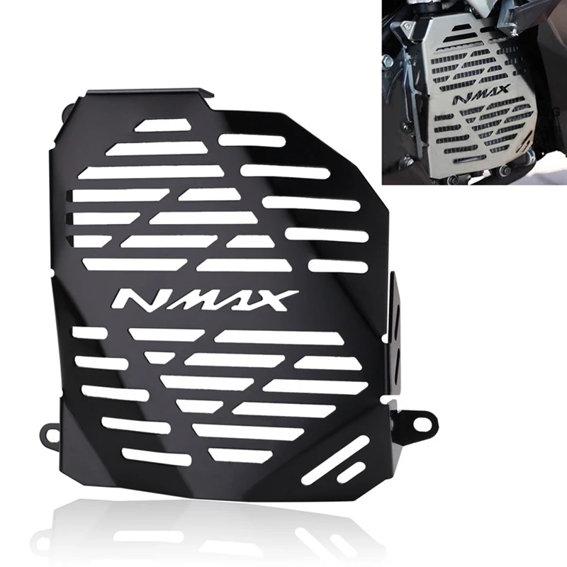 Мотоцикл из нержавеющей стали решетка радиатора Защитная крышка для YAMAHA NMAX155- N-MAX 155 NMAX-155