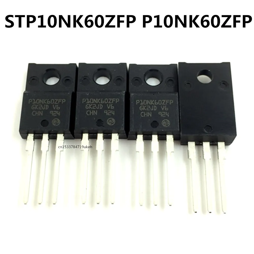 

Оригинал 5 шт./STP10NK60ZFP P10NK60ZFP TO-220F 600 в 10 А