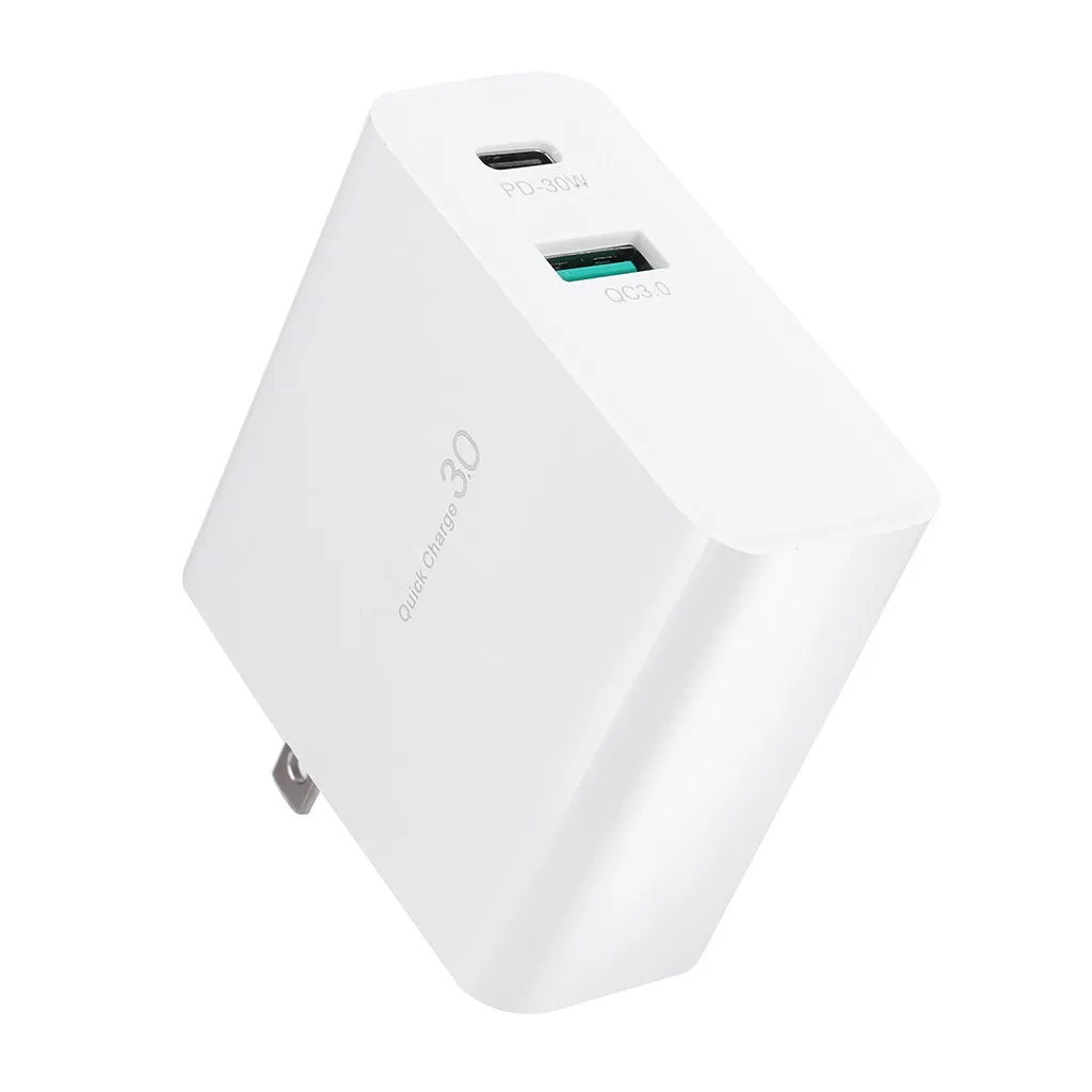 Ouhaobin 30 Вт Быстрая зарядка USB C стены Зарядное устройство адаптер быстрой зарядки QC