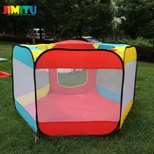 Игровой домик крытый и открытый складной тент океан мяч бассейн яма Игровая палатка игровой домик для девочек сад игровой домик игрушка палатка для детей
