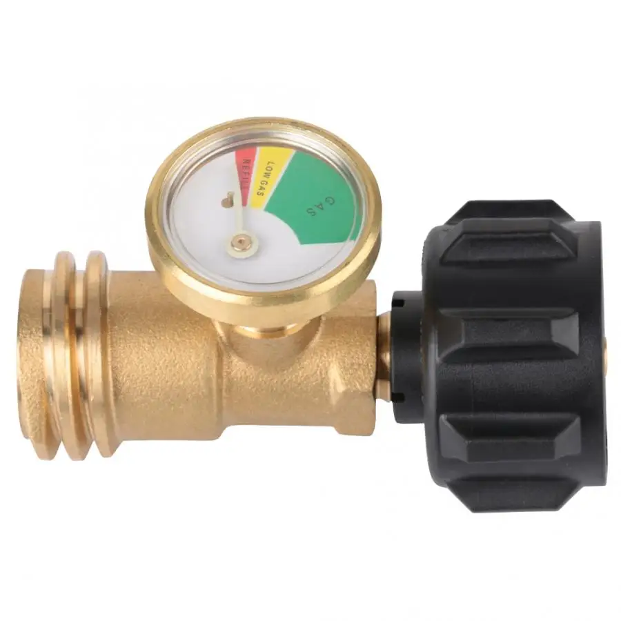 250 PSI манометр латунный адаптер для барбекю газовый манометр