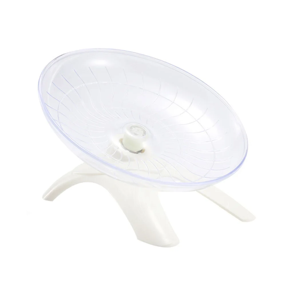 Rueda de ejercicio para hámster, platillo volador, accesorios de disco para correr