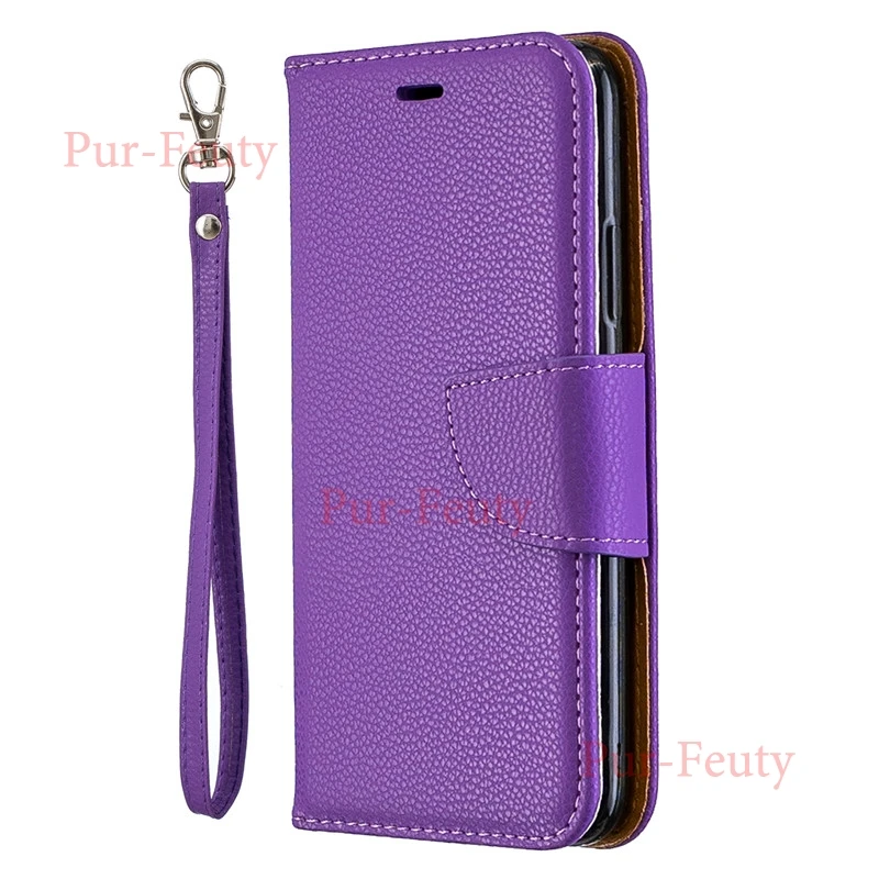Violet Чехол для huawei Y7 y-7 DUB-LX1 L21 Бизнес с отделением для карт в стиле ретро чехол для телефона из искусственной кожи для huawei Y7 Prime DUB LX1 L21 - Цвет: Violet