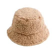 Jaycosin женская зимняя шапка-ведро, одноцветная милая и теплая шапка для охоты, рыбалки, шапки-ведро с мехом, зимние шапки для женщин