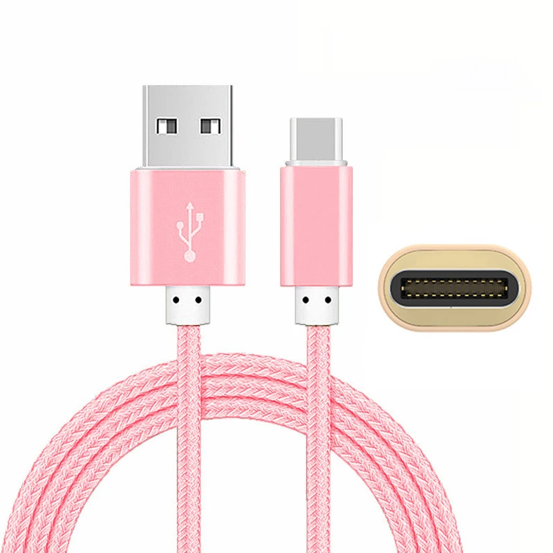 Кабель Micro USB/Type C нейлоновый для Samsung Galaxy S4 S6 S7 S8 S9 Plus Note 4 5 8 A3 A5 A7 J5 J3|Кабели