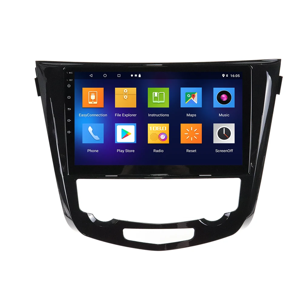 Автомобильный DVD плеер PX6 Android 9 GPS навигация для Nissan X Trail T32 Qashqai J11 автомагнитола