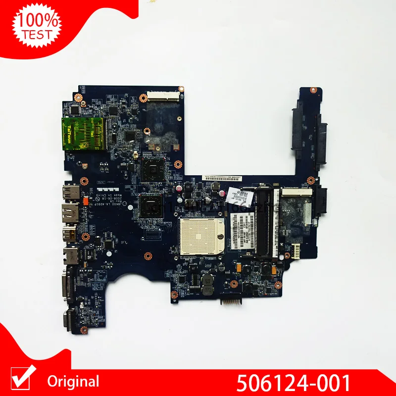 Оригинальная материнская плата 506124-001 JBK00 LA-4091P для ноутбука HP PAVILION DV7-1000 216-0674026 DDR2 |