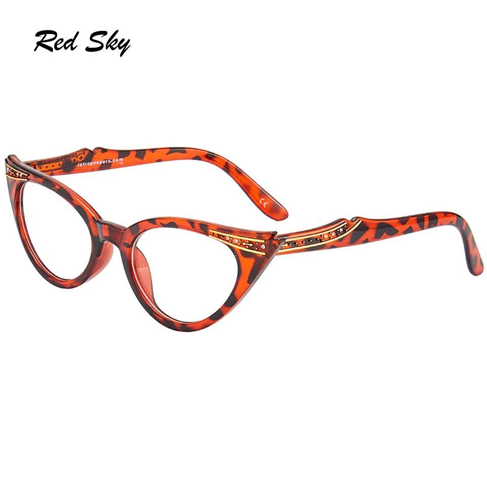

Reading Glasses Women Cat Eye Women Eyewear Crystal Diamond Presbyopic Glasses +1.00 +1.50 +2.00 +2.50 +3.00