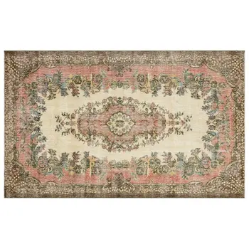 

Handmade Natural Vintage Turkish Area Rug 179x288 Cm-5'10''X9'5''