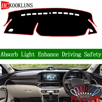 

For besturn T77 2019 Right Hand Drive Dashboard Cover Car Stickers Sun Shade Dash Mat Carpet Interior Accessories