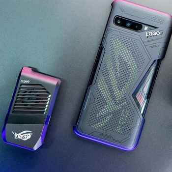 

For ASUS ROG Phone 3 Case ZS661KS Cover Glare Light Case For 5G ROG 3 Smartphone Original for ASUS ROG3 Cooler 3 Cooling Fan