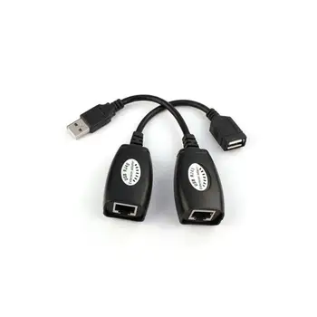 

Black Usb Rj45 Network Ethernet Lan Cable Extender 50 M Signal Amplifier Professional Portable Fashion