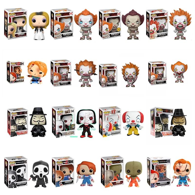 FUNKO Поп новое поступление Чаки Billy Chapter One фигурку Коллекционная модель игрушечные лошадки для Хэллоуин День рождественские подарки