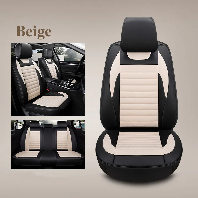 Кожаный льняной чехол для автомобильного сиденья suzuki jimny renault megane 2 Dacia Sandero swift nissan
