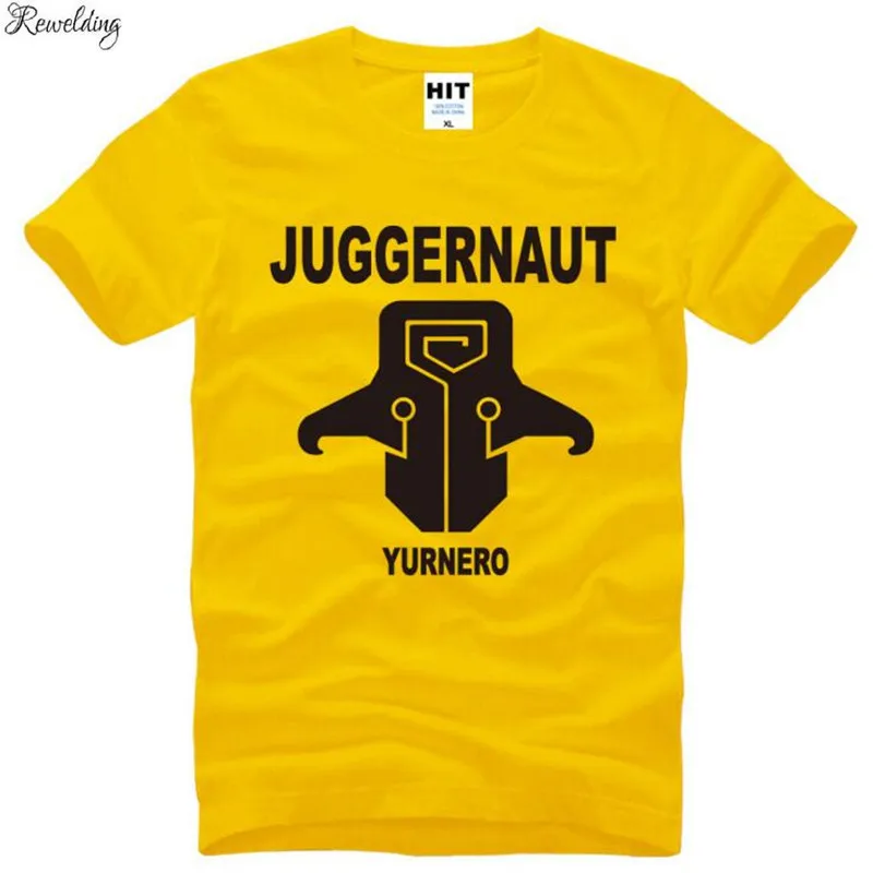  Dota2 Dota Juggernaut Printed T Shirt Men Summer Short Sleeve O-Neck Cotton Men's T Shirt Novelty G