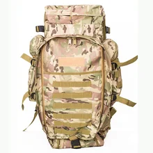70L Открытый военный армейский Тактический Рюкзак Molle треккинг туристические рюкзаки Кемпинг Туризм Рыболовная Сумка Камуфляж Водонепроницаемый Рюкзак