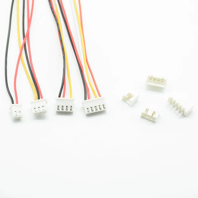 Wire Connector Terminals Wire Connector Electrical Connectors Electrical Connector Connector with Cable Cable Connector 10pcs JST XH 2.54 2/3/4/5/6 Pin Pitch 2.54mm Connector male Plug Wire Cable 10cm/20cm/30cm Length 26AWG Male Female Plug Socket