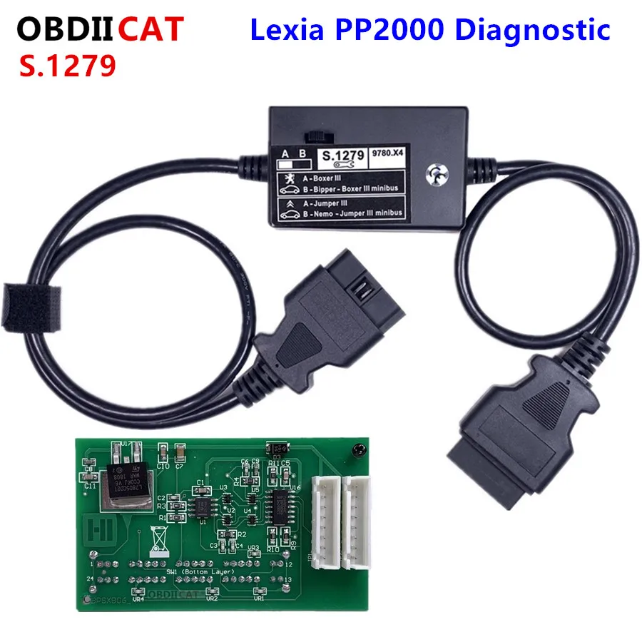 obd Diagnostic cable S.1279 S1279 Interface Module Professional for Lexia 3 PP2000 C-itroen New Cars | Автомобили и мотоциклы
