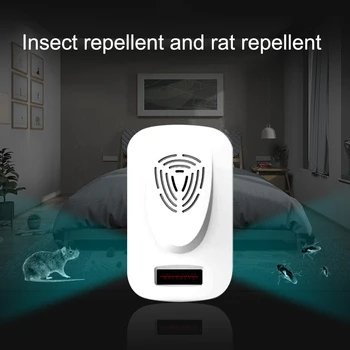 

Ultrasonic Anti Mosquito Insect Repeller Rejector Household Tool Safe, Non-Toxic, Tasteless And Efficient.