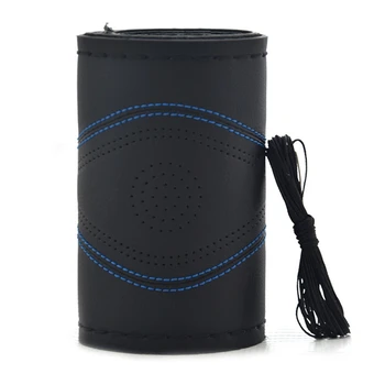 

Car Steering Wheel Cover 38cm Braid Soft Artificial Leather Universal Auto Steering Covers For seat ibiza opel astra audi a4 kia