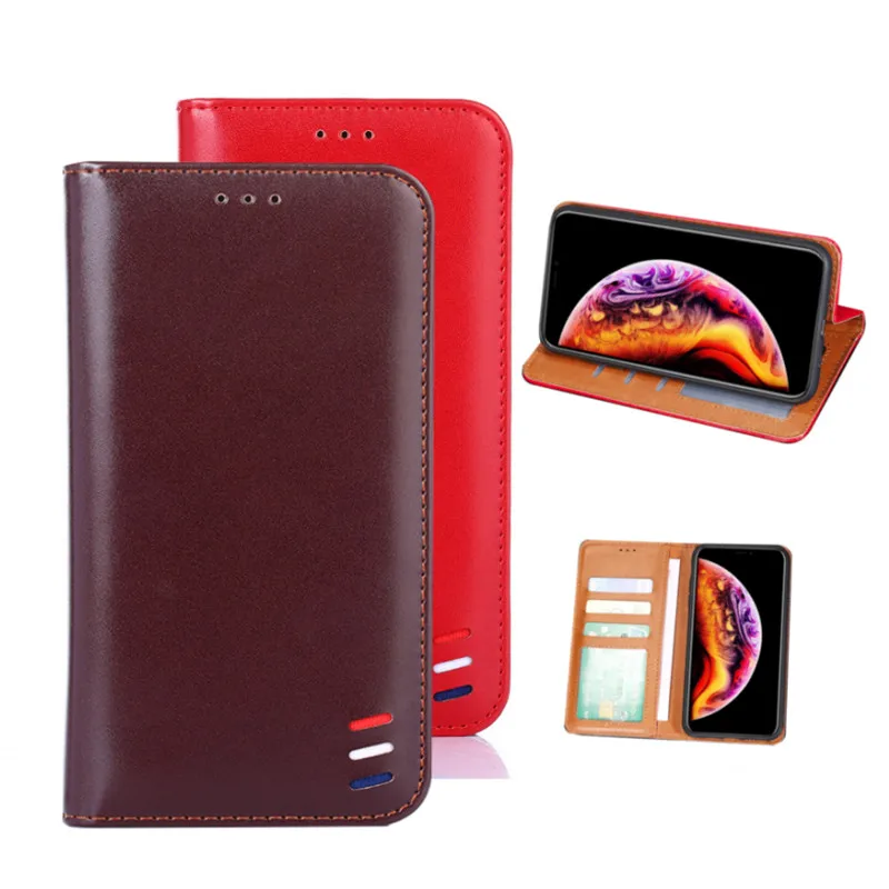Luxury PU leather wallet phone bag card slots holder holster for Huawei Honor V30 Pro/Huawei case standing funda | Мобильные