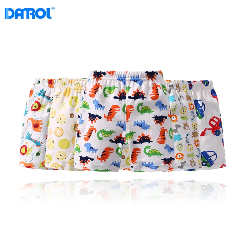 

Crawler New Style Summer Baby Pants Pure Cotton Cartoon Printed Infants Shorts Dual Crotch
