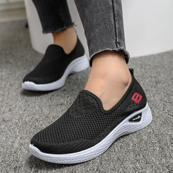 

breathable mesh sneaker women casual sneaker sports shoes 2020 spring summer slip onwomen shoes chaussures femme
