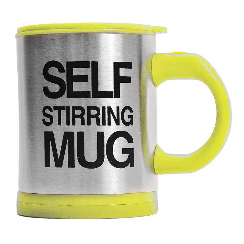 400ml Mugs Automatic Electric Lazy Self Stirring Coffee Milk Mug Cup Mixing Mug Smart Stainless Ste