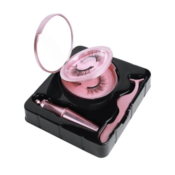 

Eye Lashes Makeup Tools Kit Magnetic Liquid Eyeliner False Eyelashes Tweezer Set Wispy Makeup Beauty Extension Tools