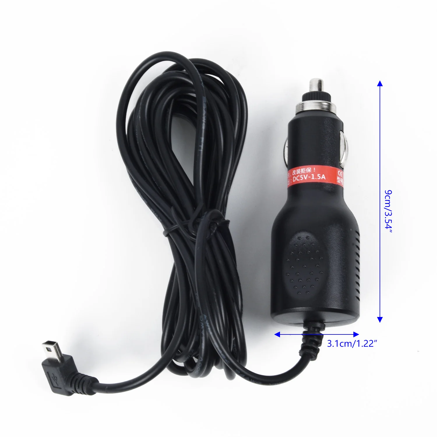 12 V-24 V USB Авто Зарядное устройство вилку разветвитель прикуривателя адаптер
