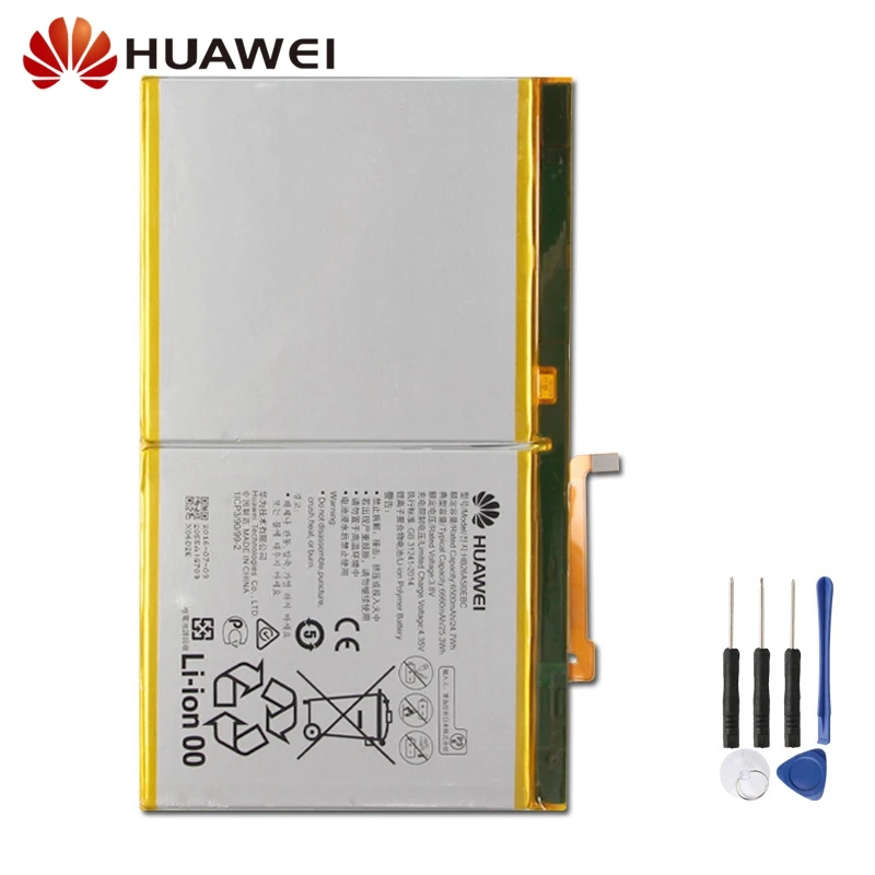 Сменный аккумулятор HB26A5I0EBC для huawei MediaPad M2 10,1 плоский сотовый M2-A01W M2-A01L MediaPad M3 Lite 10 6660 мАч