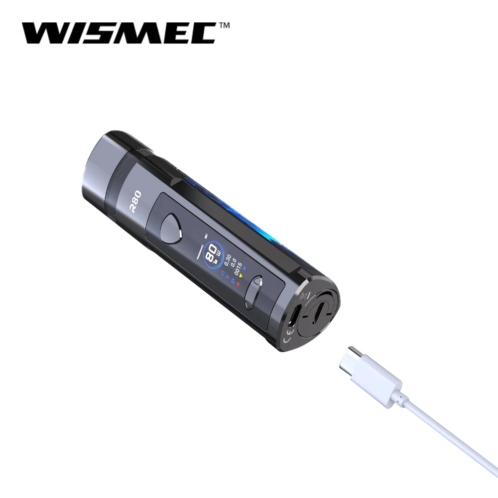 Оригинальный 80 Вт Wismec активный мод с Bluetooth музыкой и 2100 мА · ч встроенный