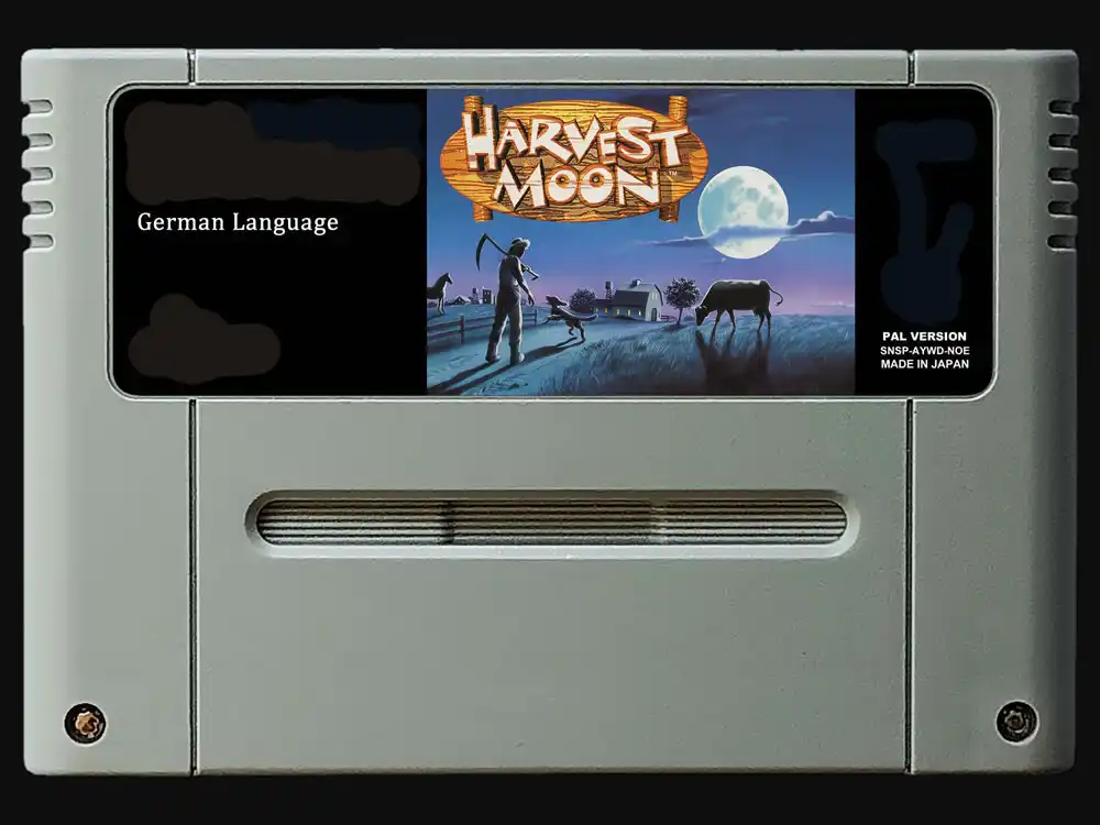 16bitゲーム 牧場物語 ドイツ語 ドイツ語 Game Deals Aliexpress