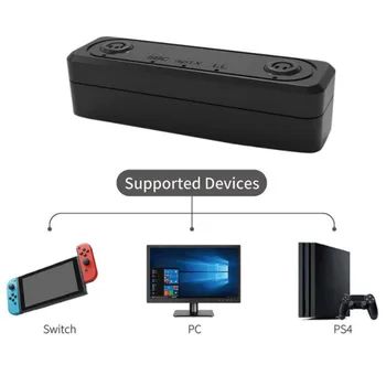 

Wireless Bluetooth Adapter with Mic Audio USB Transmitter w/APTX Low Latency For Nintend Switch / Switch Lite