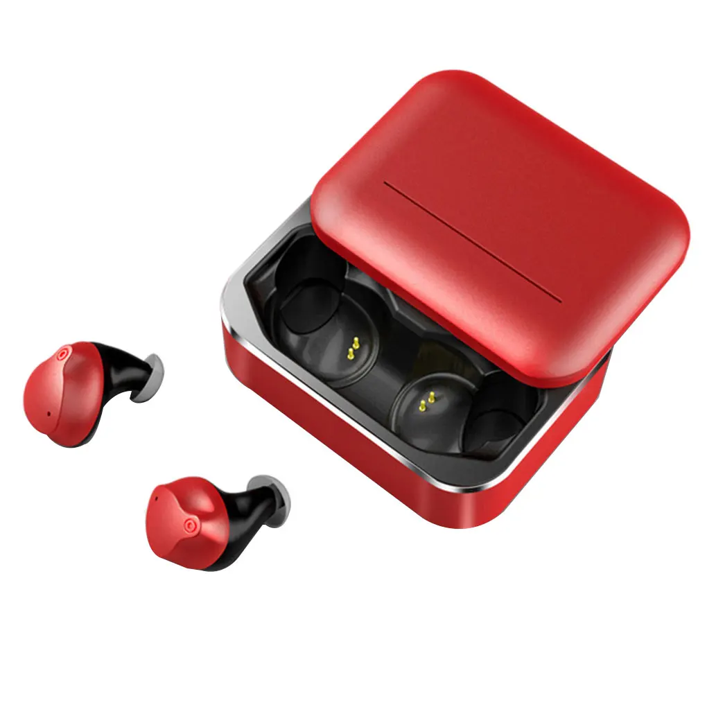 TWS V10 Мини Bluetooth наушники стерео Бас объемный истинный беспроводной шумоподавление бинауральные звонки наушники - Цвет: NO.1