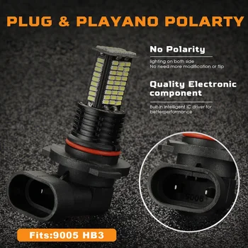 

Fog lamps Car lights Bulbs Replacement 2800LM Automatic For BMW/Ford/Toyota
