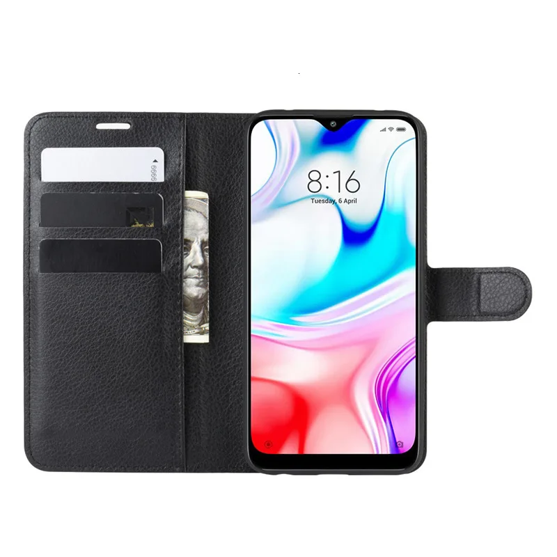 Новинка, чехол-кошелек для Xiaomi redmi 8, кожаный флип-чехол для телефона Xiaomi redmi 8, чехол-подставка для Xiaomi redmi 8
