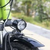 70 Lux Ebike phare et lumière arrière ensemble vélo électrique avant lumière avec corne travail tension 18V 24V 36V 48V e vélo lumière ► Photo 3/6