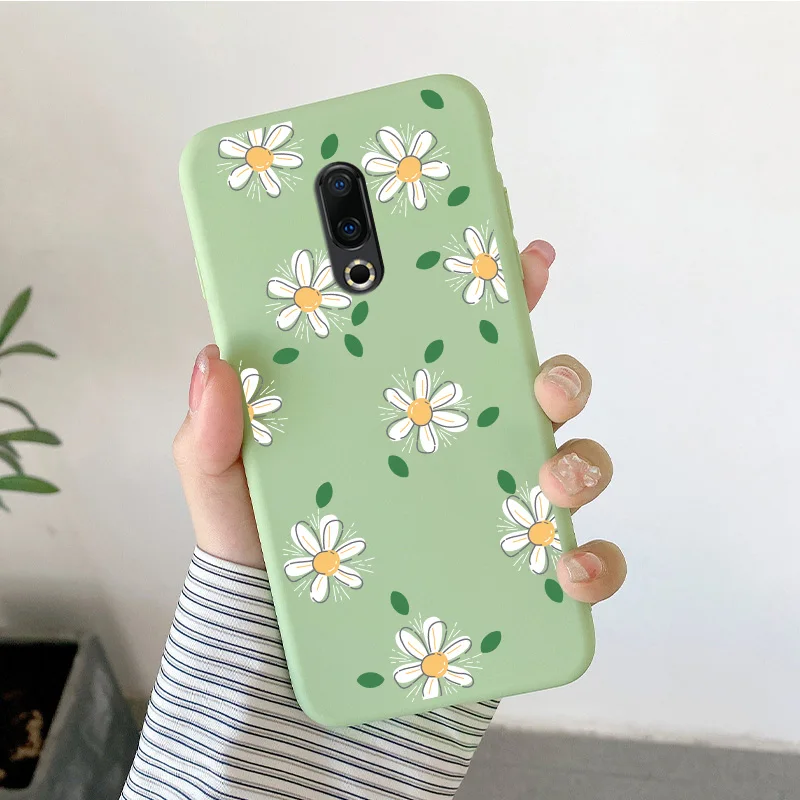 For Meizu 16 16t 16s 16x 16xs Plus Case Cartoon Flower Butterfly Pattern Shell Painted Silicone Protection Phone Cover cases for meizu Cases For Meizu