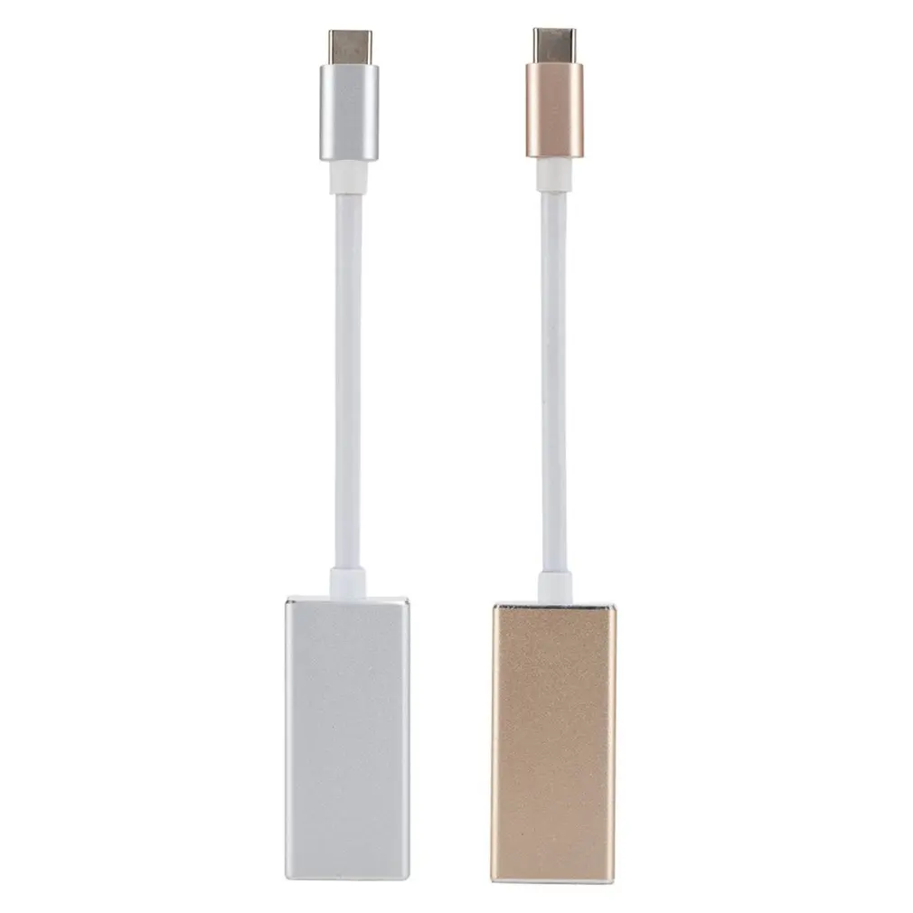 Компактный размер Thunderbolt 3 USB-C к Mini DisplayPort конвертер 4K 60HZ тип-c к Mini DP адаптер конвертер