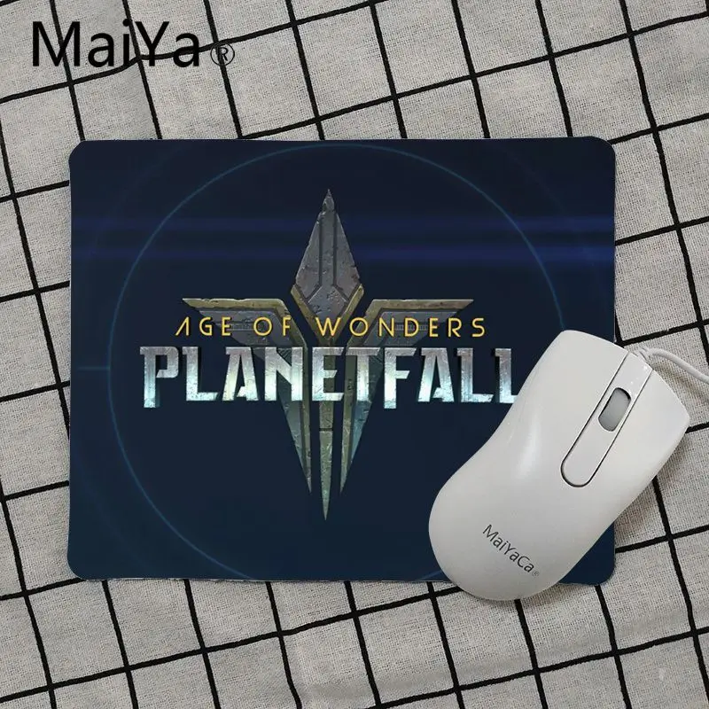 Maiya высокое качество возраст чудеса Planetfall компьютерные игровые коврики для мыши Лидер продаж подставка под руку мышь