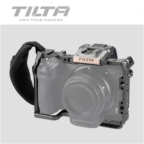 Tilta Z6 Z7 DSLR клетка для NIKON Z6 Z7 камера TA-T02-FCC-G dslr rig Полная Клетка опорная пластина Верхняя ручка HDMI зажим - Цвет: Full Cage