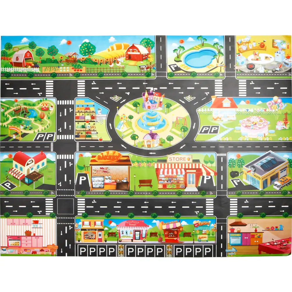 32pcs Jouet Panneau de Signalisation en Bois Jeu éducatif Préscolaire pour  Cadeau D'anniversaire de Garçon