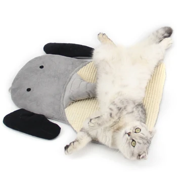 

1pcs Cat Scratch Board Animal Shape Kitten Scratch Mat Interactive Toy Pet Training Pad Pet Toys
