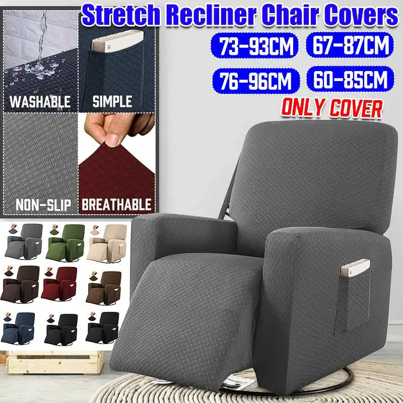 Стрейч для дивана Recliner эластичные чехлы на кресла из жаккардовой ткани Non-slip диван чехлов чехлы для стульев стрейч защиты от несанкционированного доступа Cover Protector