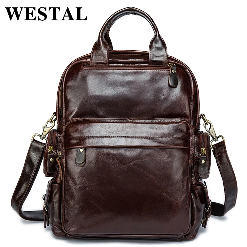 

2019 New Head Lady Cowhide Backpack Cover Lady Leather Backpacks for Women minecraft