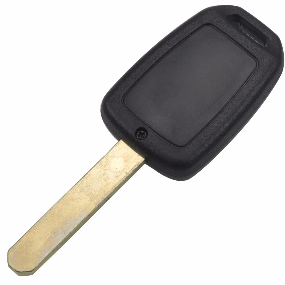 jingyuqin 10pcs/lot 3 Button remote car key cover FOB blank uncut blade for Honda GREIZ Civic City XRV Vezel