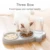 Pet Bowl Double Cat Bowl Автоматический Контейнер Для Воды Пищевой Диспенсер Cat Feeder Пищевые Чаши Питьевая Поднятая подставка Блюдо для Кошки Собаки