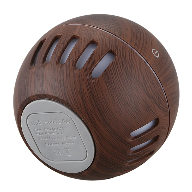 ABRA-130Ml Мини Usb увлажнитель воздуха Электрический Арома диффузор Ароматерапия Эфирные масла Холодный Туман чайник 7 цветов светильник