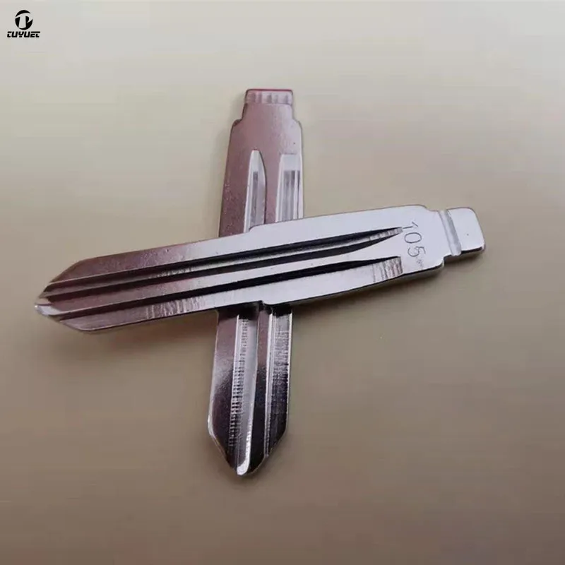 105# Replacement Flip Remote Key Blade Car Key blank For New Chevrolet Epica Flip Remote Key 3-1